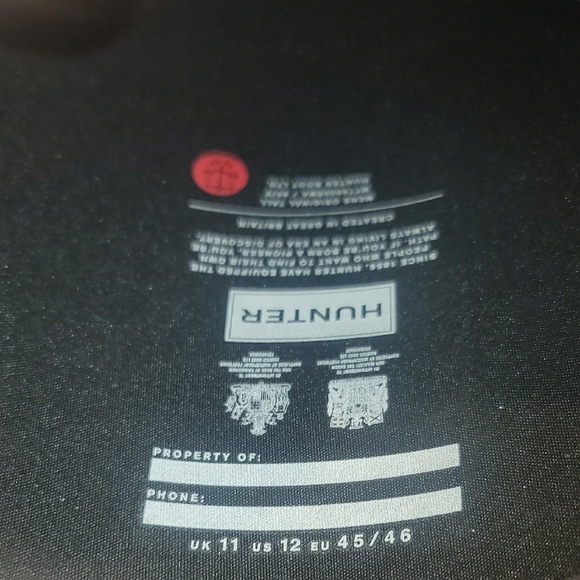 Hunter Classic Black Rain Boots - Picture 5 of 5